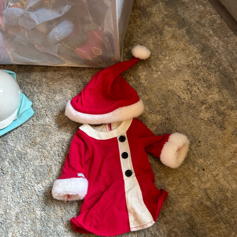 American doll santa outfit